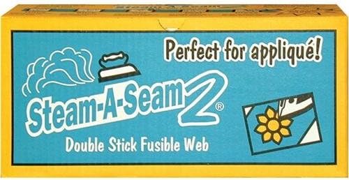 Steam-A-Seam 2 Iron-On Double Stick Fusible Web- 12 Inch x 25yds