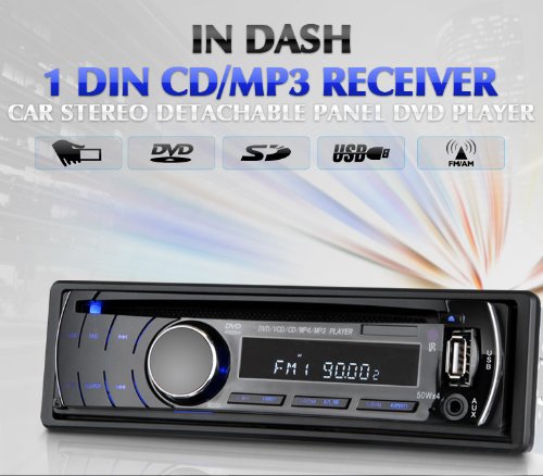 Single Din DVD Players - Radio, Multilanguage, Remote Control Function