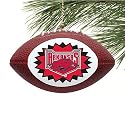 Arkansas Razorbacks Mini-Replica Football Ornament
