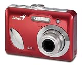 Electronics : Genius G-Shot P6533 Red 6.0MP Digital Camera with Optical Zoom