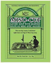 Miso-Cup Soup with Seaweed, 2-Serving Envelopes (Pack of 24)