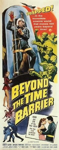 Beyond the Time Barrier by unknown. Size 14.01 X 10.51 Art Poster Print
