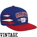 New York Giants Diamond Two Tone Plastic Snapback Adjustable Snap Back Hat / Cap