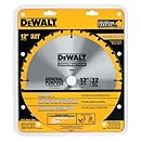DEWALT DW3123 Series 20 12-Inch 32 Tooth ATB Thin Kerf General Purpose Miter Saw Blade with 1-Inch Arbor