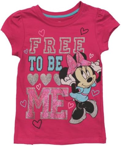 Disney Minnie Mouse "Free to Be Me" Tee Shirt 4-6x (5)