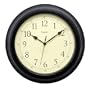 Chaney Instruments Black Matte Clock