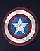 Captain America Foil Shield Stickers - Birthday Party Supplies & Favors - 50 per Pack