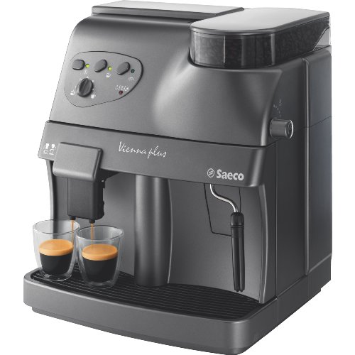 Saeco 4038 Vienna Plus 15-Bar-Pump Super-Automatic Espresso Machine, Graphite