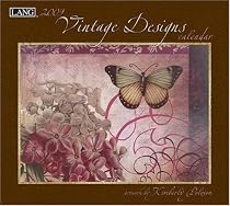 Vintage Designs by Kimberly Poloson 2009 Lang Wall Calendar