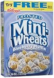 Review Kellogg's  / Kellogg's Frosted Mini Wheats Blueberry Muffin, 16-Ounce Boxes (Pack of 4)