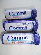 Cappuccino Commit 4mg Nicotine Lozenges Expire 11/2010 72 Count POPPACS ONLY - NO BOXES
