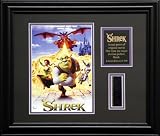 Shrek Framed Photographed with Filmstrip and Descriptive Plate