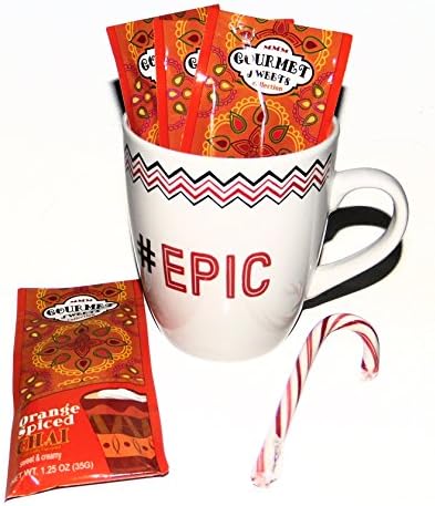 Gourmet Chai Orange Spiced Tea Mix Gift Set in a Large Epic Mug