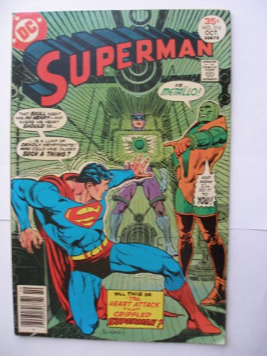  SUPERMAN #316 (the HEART ATTACK that CRIPPLED SUPERMAN?, VOL. 39)