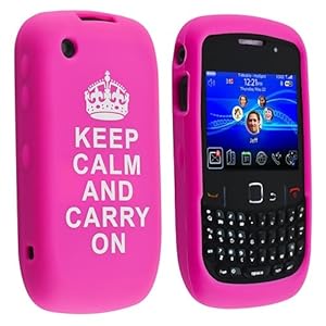 300, Hot Pink with - Keep Calm And Carry On -