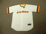 SAN DIEGO PADRES 1980's Majestic Cooperstown Throwback Home Baseball Jersey