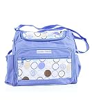 51miewp4jrL. SL160  Luvable Friends Round and Round Small Diaper Bag with Organizer   blue, one size Reviews
