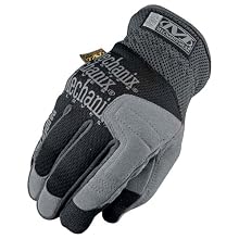 Mechanix Wear H25-05-008 Small Padded Palm Glove, Black, Small