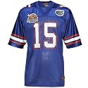 Nike Florida Gators #15 Royal Blue Replica Football Jersey with Historic 2007 BCS National Championship Game Patch