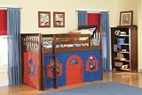 Mission Low Loft with Optional Tent Tower and Slide - INSIDE Delivery