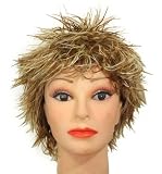 11 Short Strawberry Blonde synthetic wig