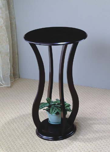 Plant Phone Stand Cherry Wood