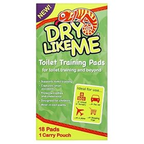 Dry Like Me Toilet Training Pads - 18 x 4 pack (Total 72 Pads)