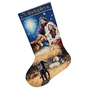 Dimensions-Counted-Cross-Stitch-Holy-Night-Stocking