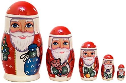 Father Frost Doll 5pc./4"