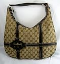 Gucci Handbags (Beige/Brown) 181500 Royal Medium Hobo Bag