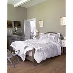 LAURA ASHLEY DORSET SILVER: Kissenbezug 40x40, mit Rei�verschluss * Satin-Umrandung * Paspel * Aktuelle Kollektion!