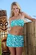 Tiki Girl; Skirted Bottom (All styles sold as separates; Bottom Only)