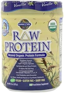 Garden of Life Raw Organic Protein Vanilla, 631 Gram