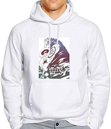 Trafalgar Law One piece sword Unisex Hoodies White 3XL