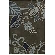 Contour CON13 Rectangle Rug, Grey, 8-Feet by 10.6-Feet