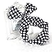 YESURPRISE 10pcs Hair Tie Polka Dot Stripe Ribbon Rockabilly Bunny Rabbit Ear Girls Hair Band Tie Twist Bow Wire Headband Scarf Wrap