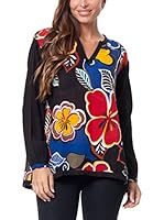 Peace & Love Blusa (Negro)