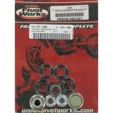 05-11 HONDA CRF450R: PIVOT WORKS SHOCK BEARING KIT (BLACK) by Pivot Works