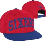 Philadelphia 76ers adidas Originals Red Buzzer-Beater Flat Brim Snapback Adjustable Hat