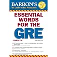 Essential Words for the GRE (Barron's GRE)