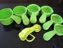 Tupperware Measuring Cup and Spoon Set
