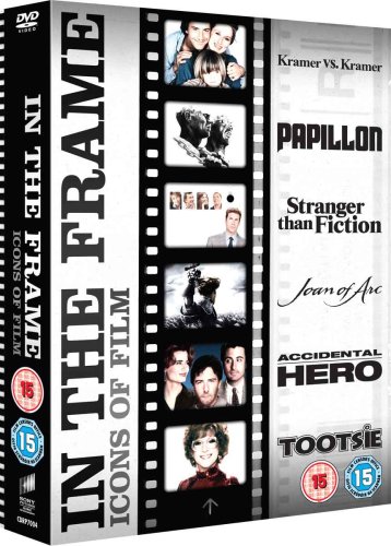 CD-Charts  DVD : Dustin Hoffman - In The Frame Collection (Papillon, Kramer vs Kramer, Tootsie, Stranger Than Fiction, Joan of Arc, Accidental Hero)