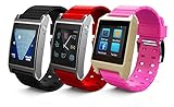 G2 Bluetooth 4.0 Smart Watch with Heart Rate Monitor, Pedomater. **Made with METAL & SAPPHIRE GLASS** Compatible with Apple iOS and Android Smartphones - AmericanPumpkins.com