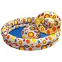Intex Circles Inflatable Pool Set - Includes Pool, Ring, and Ball