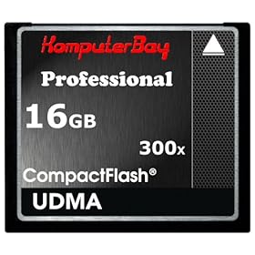 Komputerbay 16GB High Speed Compact Flash CF 300X Ultra High Speed Card 10MB/s Write and 52MB/s Read