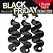 Msbeauty Hair Peruvian Remy Hair Body Wave 3 Bundles Grade 5A Unprocessed Virgin Human Hair Weave Weft Mixed Length(14 16 18) Natural Color Tangle-free