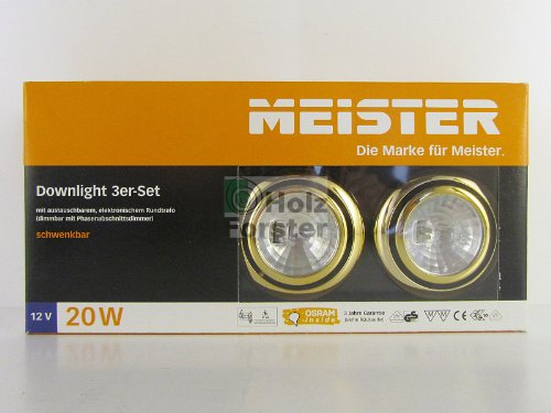 MEISTER Downlight Rund 12Volt