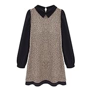 Lace Chiffon/Cotton/Knit  Dress