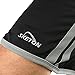 Men's Shorts Mesh Athletic Short with Reflective Stripes by Sketon with Pockets