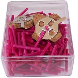Wicks and Wax box for Oil Lamps - for a year time